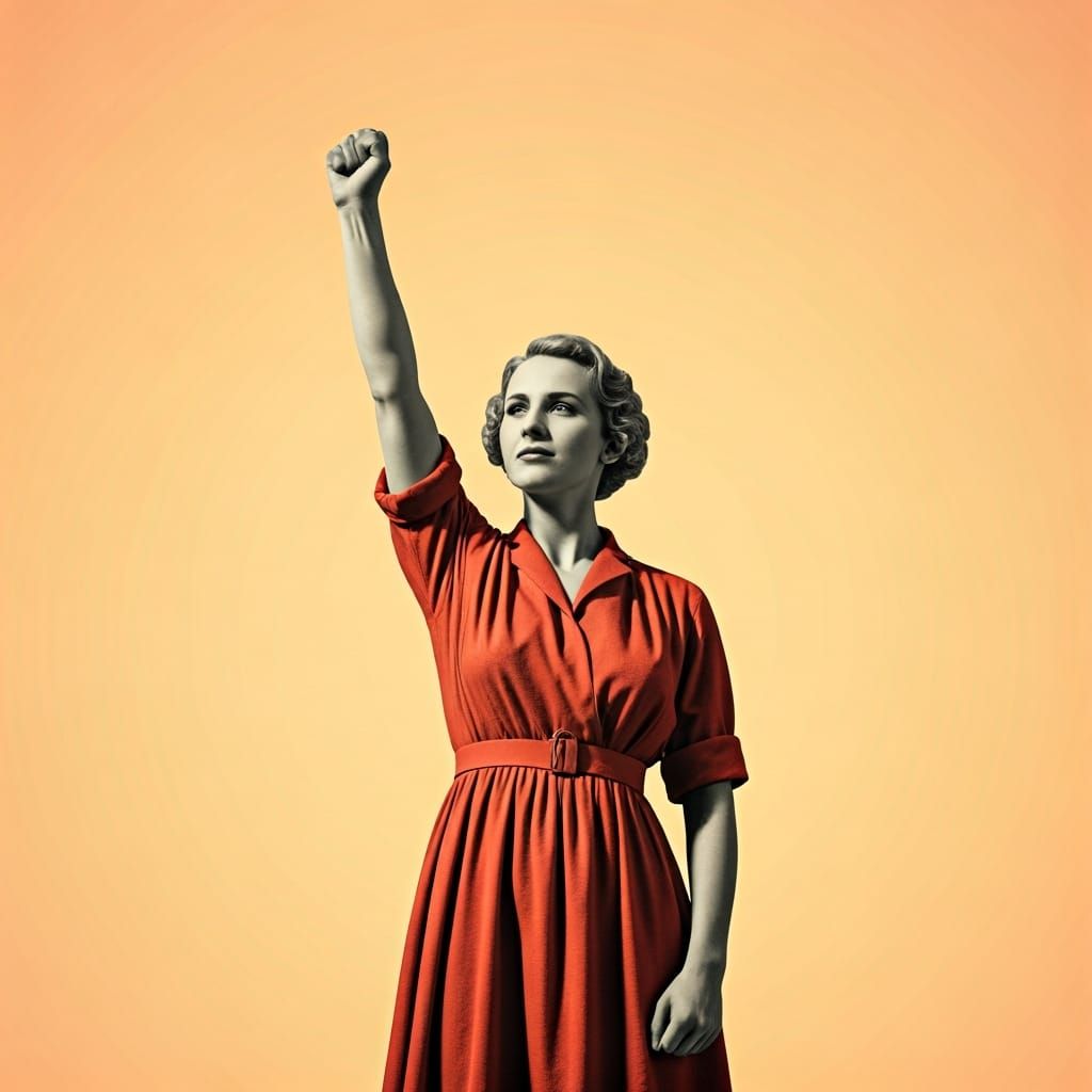 Dadaism Anti-War Protest Art in Pastel Colors