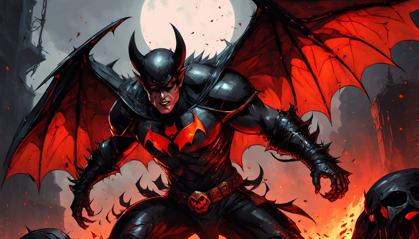 Purgatori Portrait in Jim Lee Comic Style