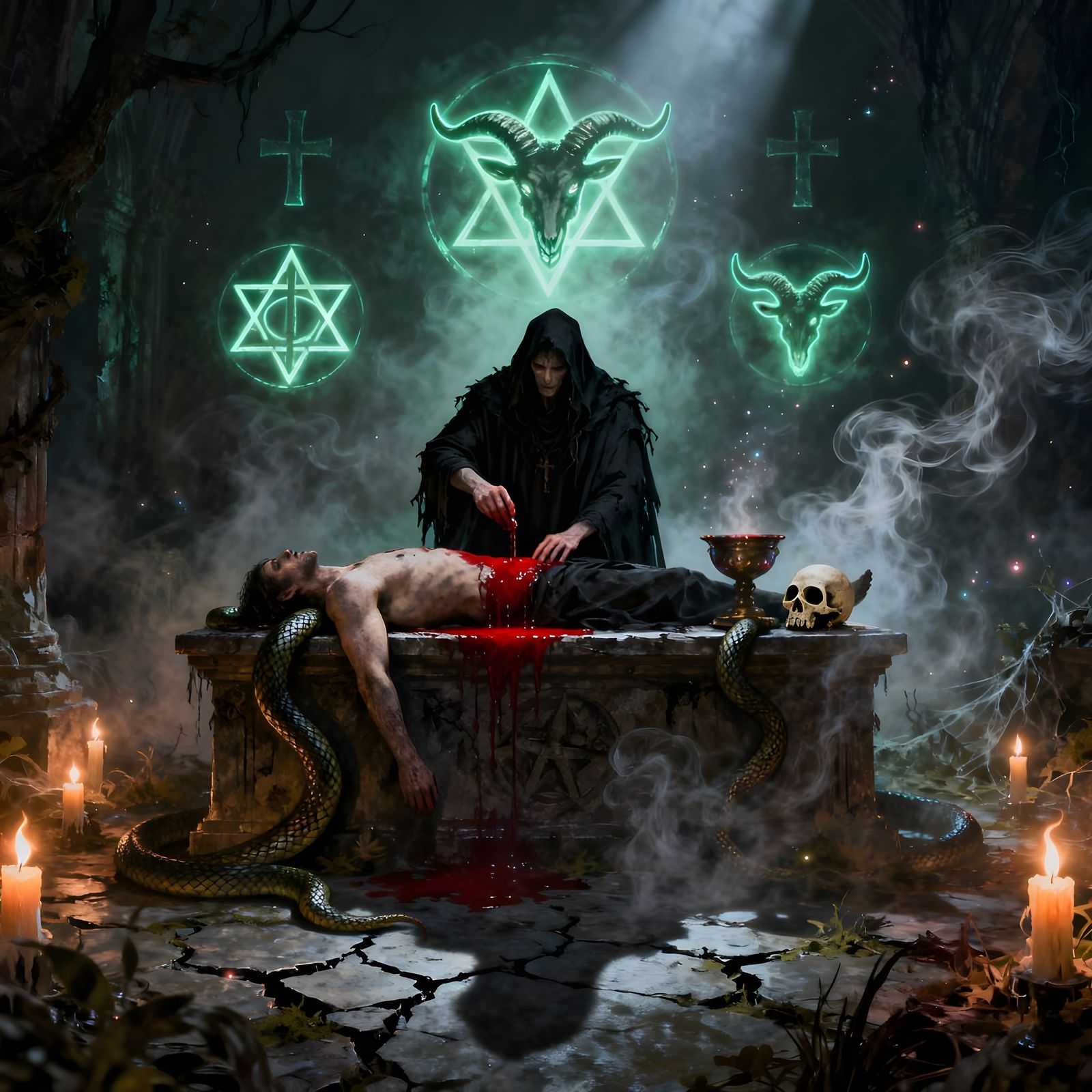 The Last Anointing: Macabre Satanic Ritual