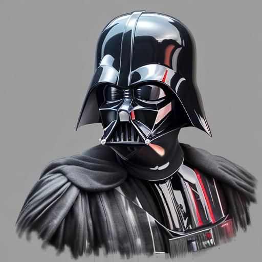 Darth Vader as WWII German Commander