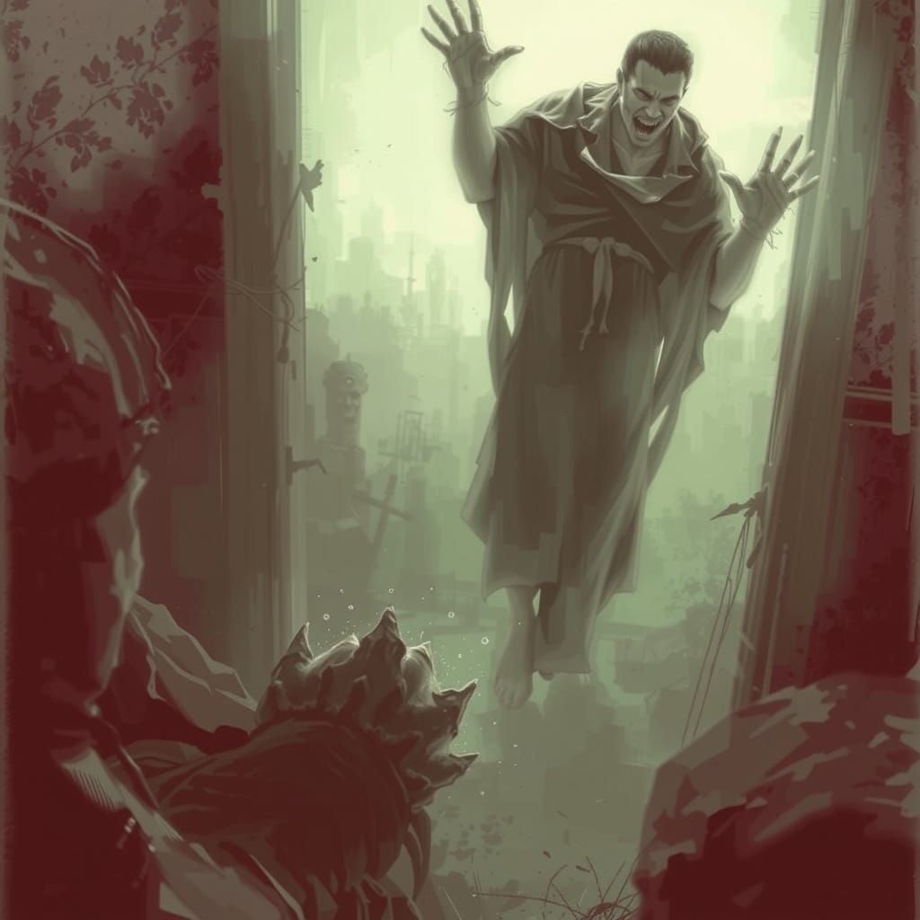 Sinister Black Cabbage, Greg Rutkowski Style