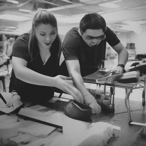 AI Generated Image of Teamwork