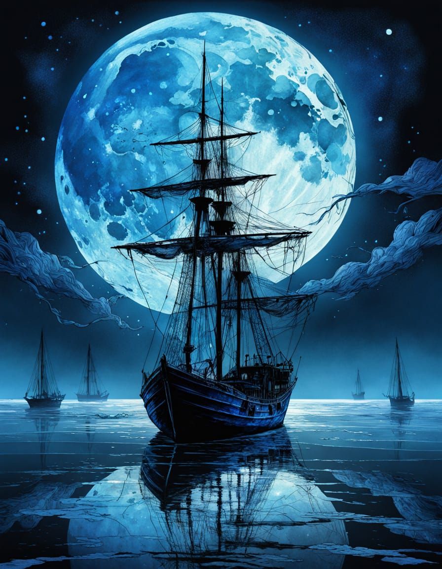 BLUE BOAT at BLUE MOON