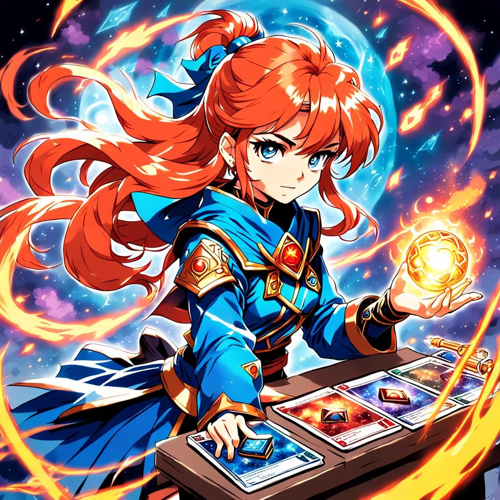 Chandra Plays Magic: 80s Anime Style