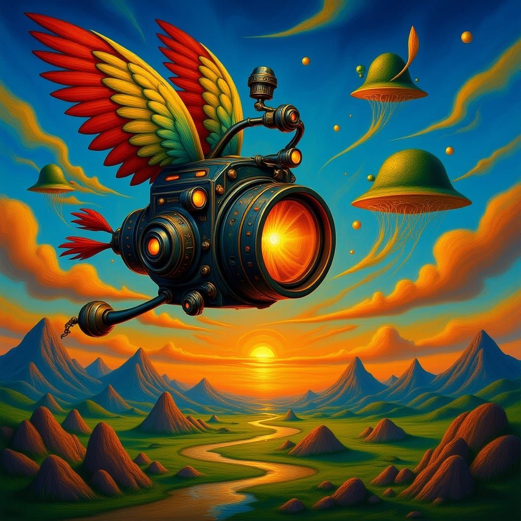 Dreamscape Camera Captures Surreal Floating Islands