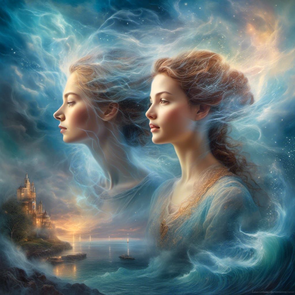 Double Exposure, storm of love