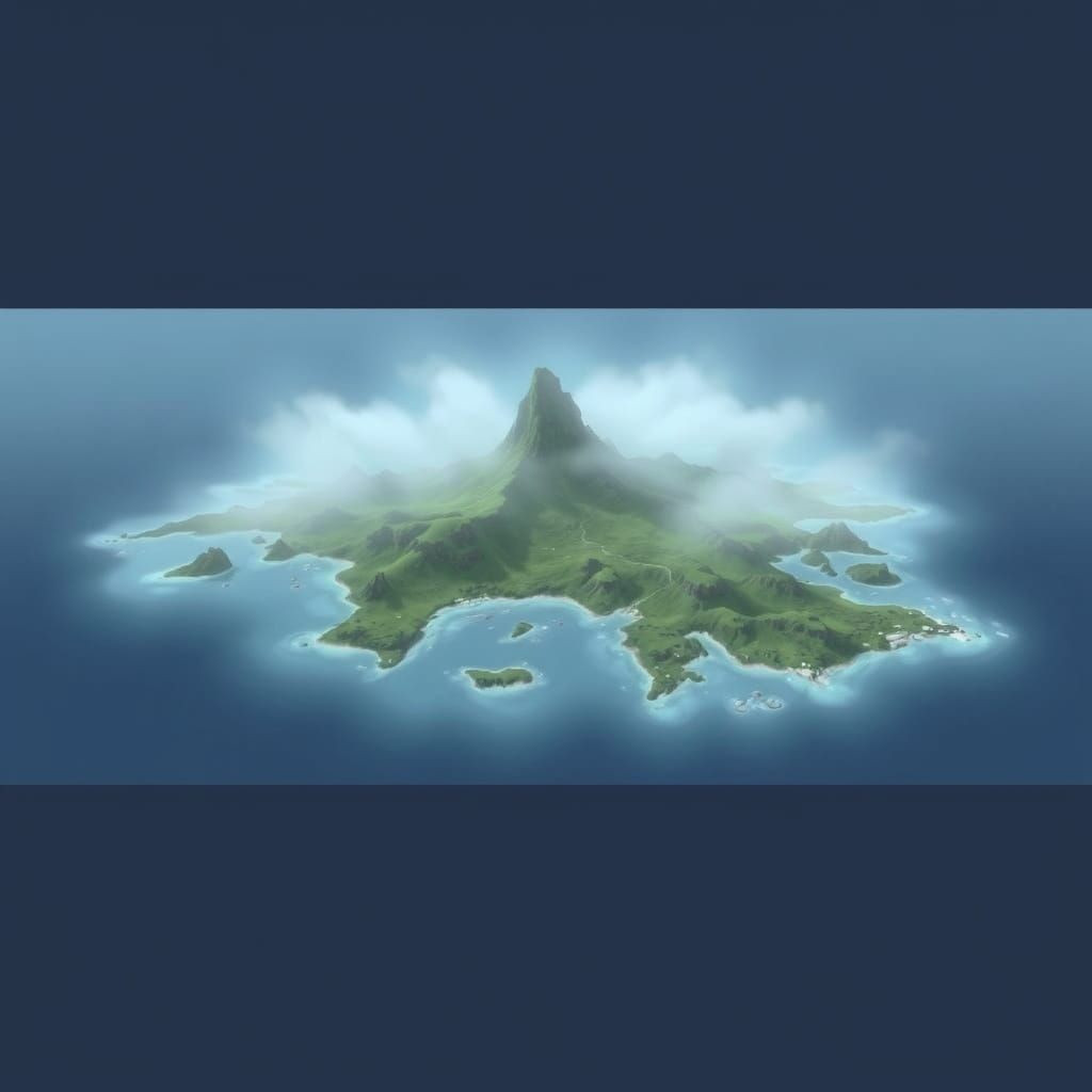 Mysterious Isles of Pyandonea, Veiled in Misty Vapors