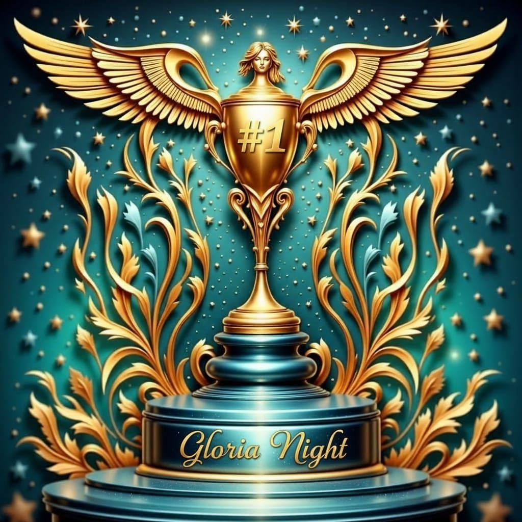 Golden Trophy Awarded for Achievement