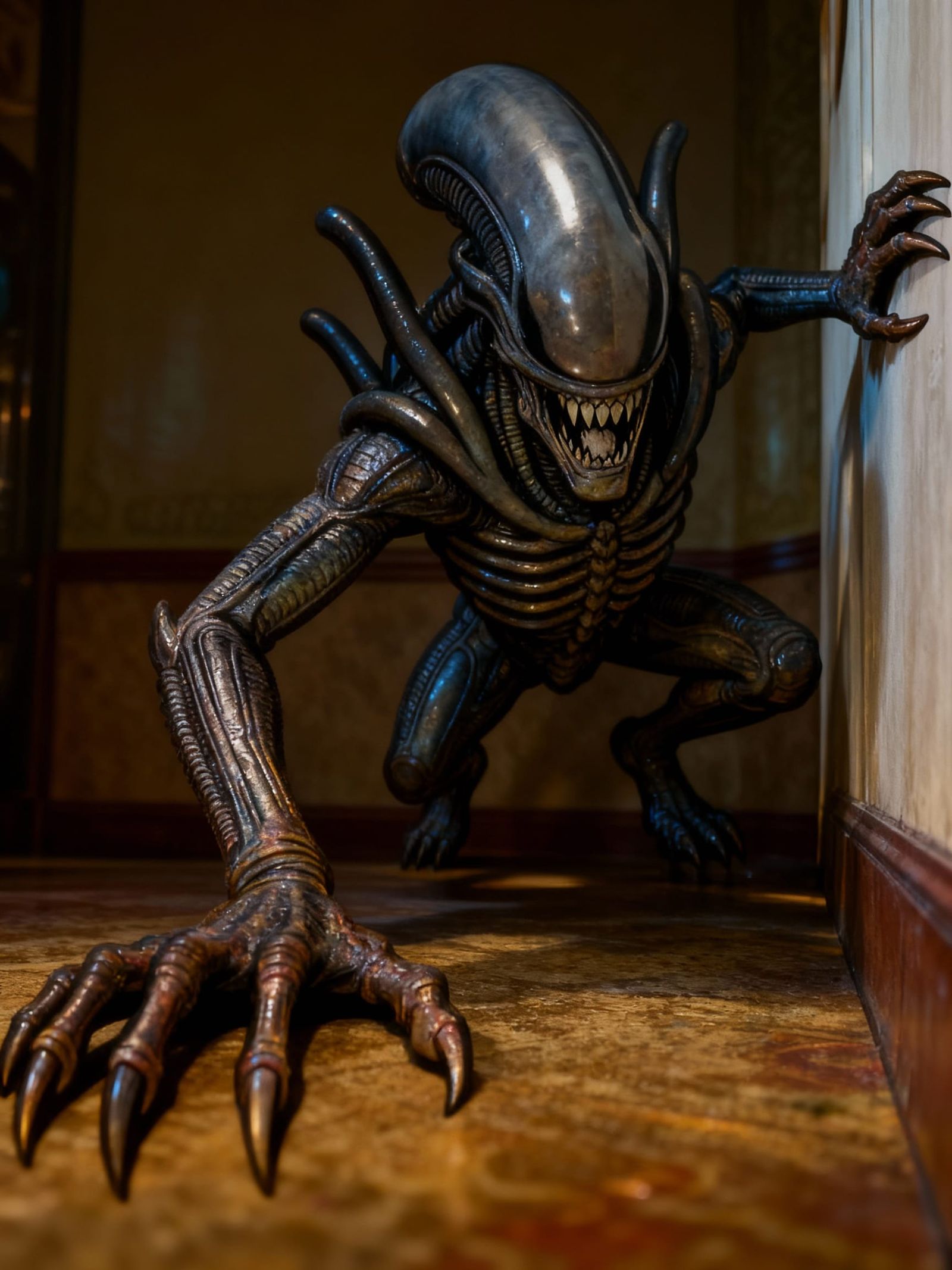 HD Photograph Still of a Xenomorph Creature