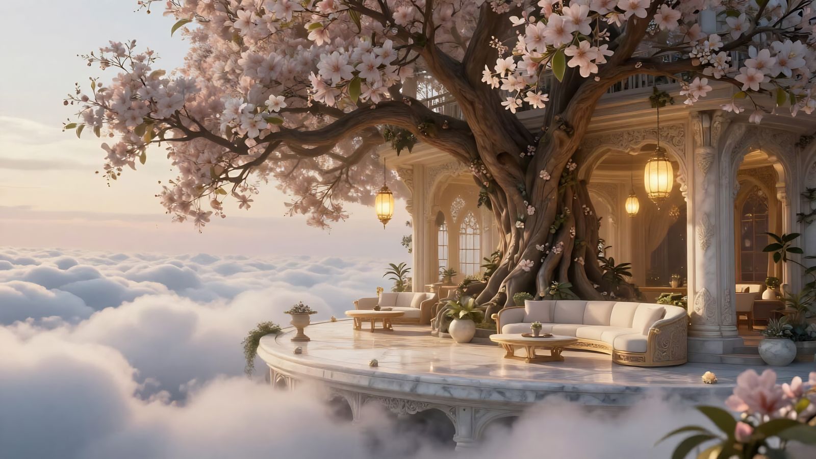 Fantasy Treehouse Retreat Above Clouds
