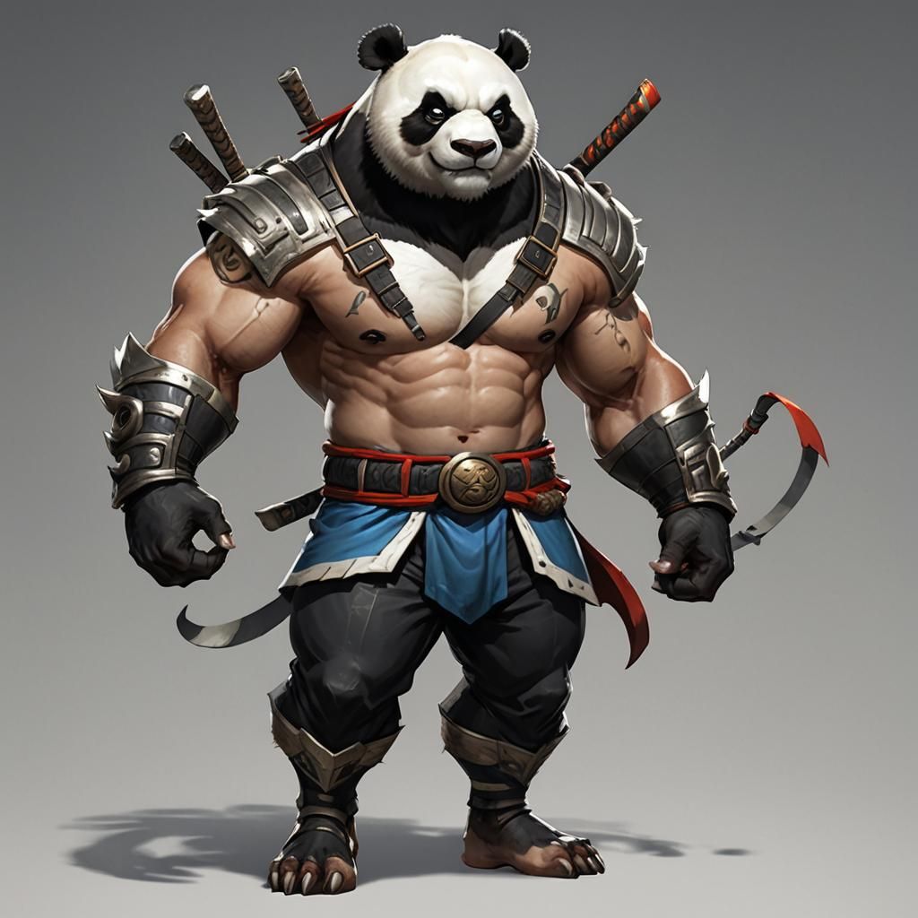 Panda fighter