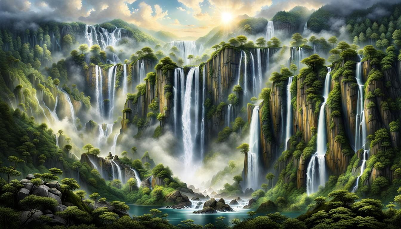 Waterfall Landscape