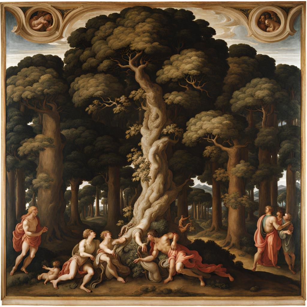 Eldritch Forest in Renaissance Style