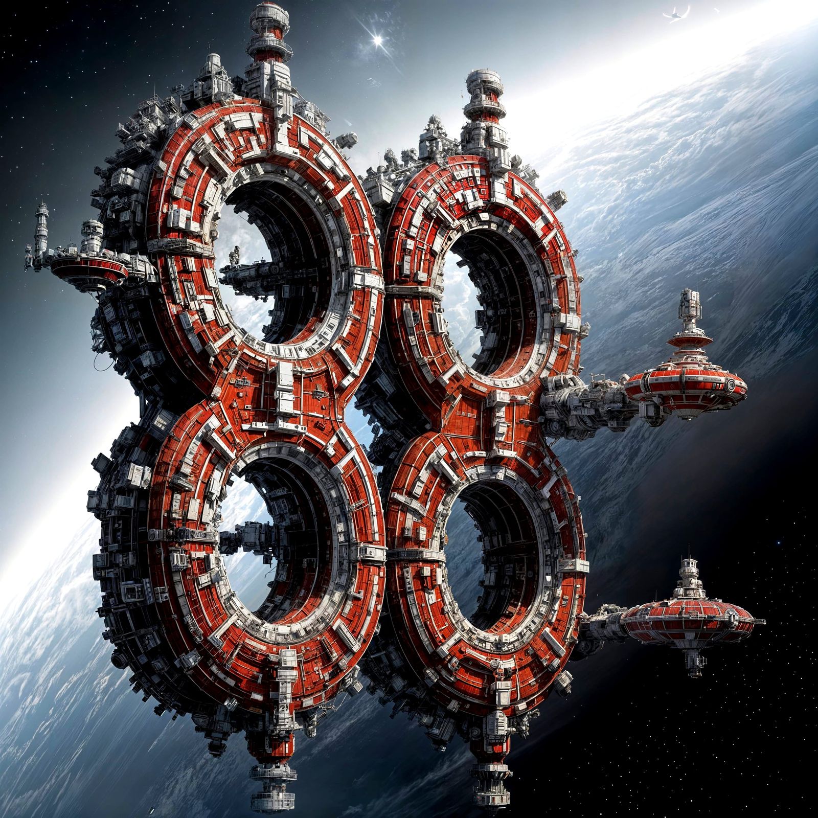 Legendary 88 Space Station Andromeda