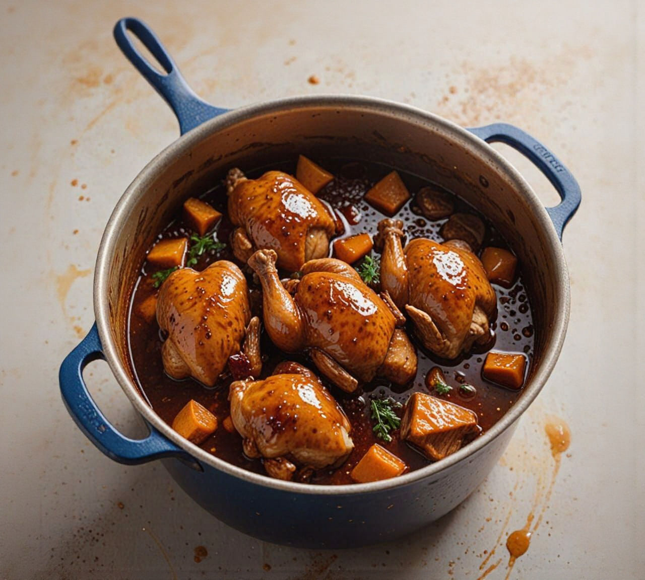 Hyperrealistic Adobo Pot - Chicken and Pork