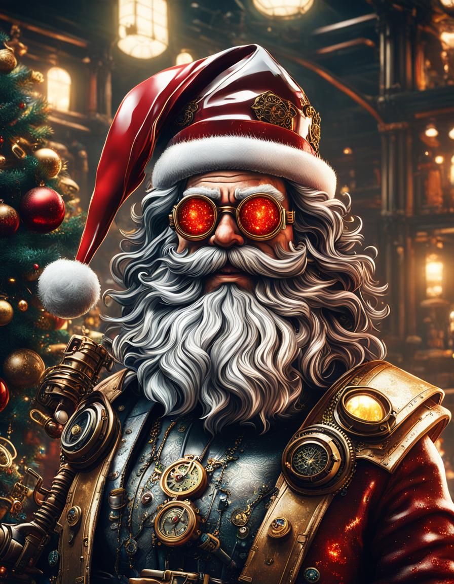 Steampunk Santa