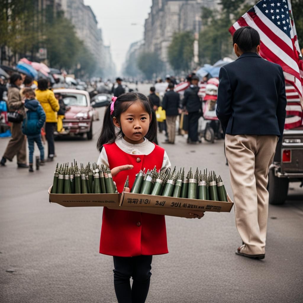 Little Girl Selling Nuclear Warheads