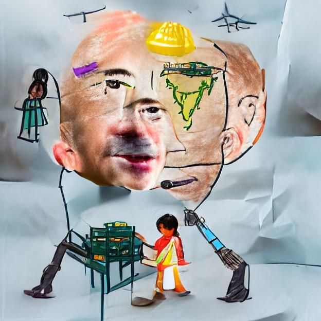 Futuristic Dystopia: Bezos and Child Labor