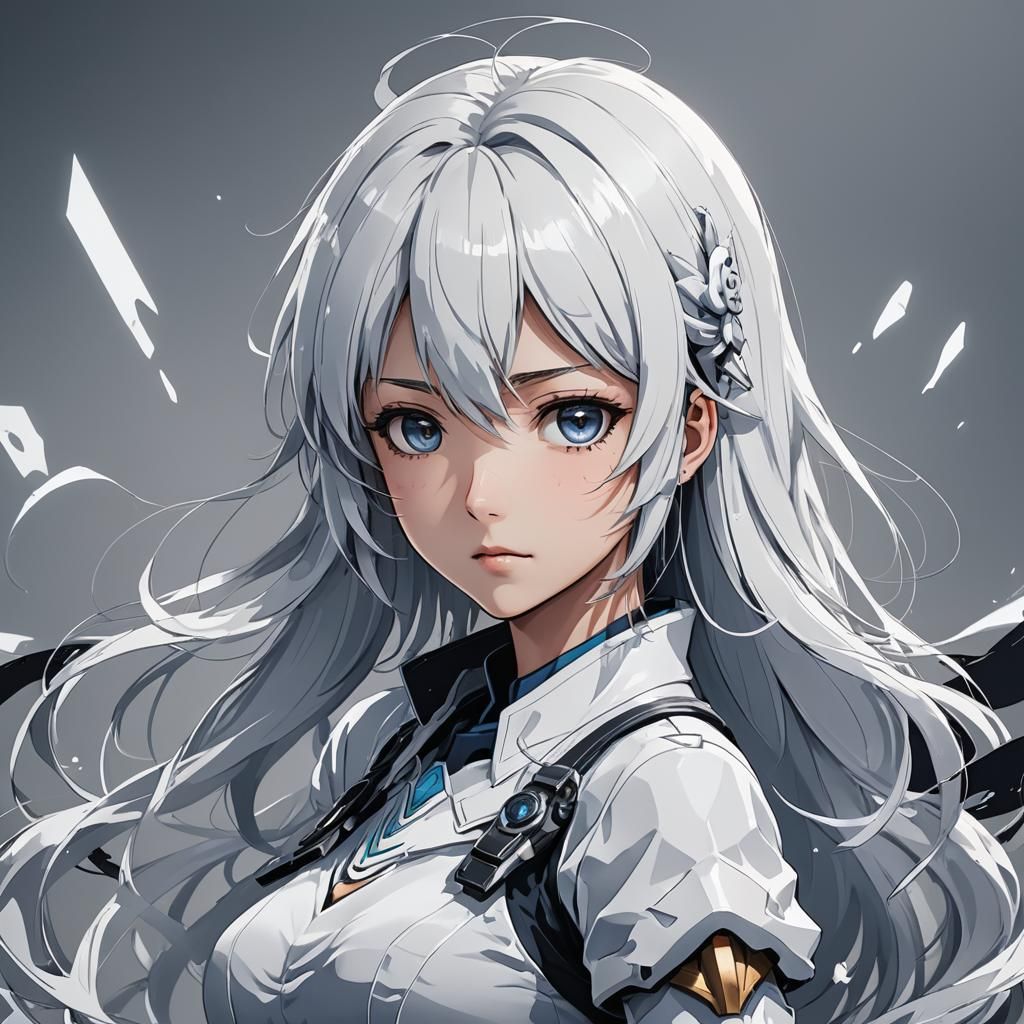 Anime Cel-Shaded Manga Scan Art