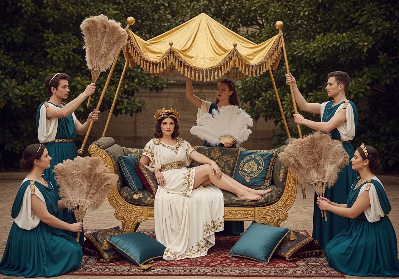 Empress Messalina Lounging in Imperial Palace