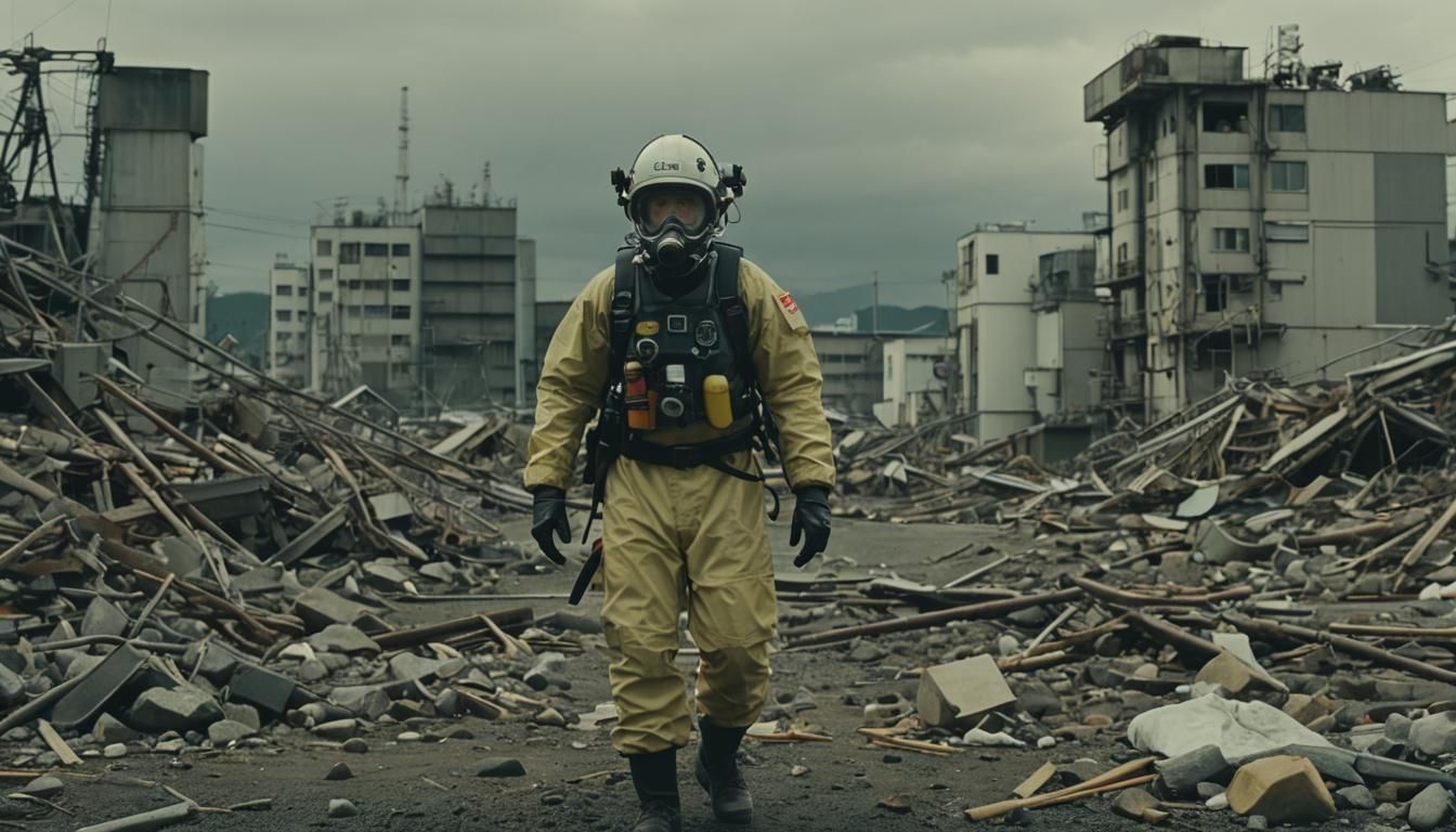 Fukushima Disaster: A Cinematic Film Still