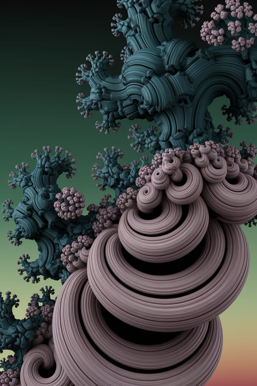 A Creeping Melange with Sceptical Zephyr Fractal Interference