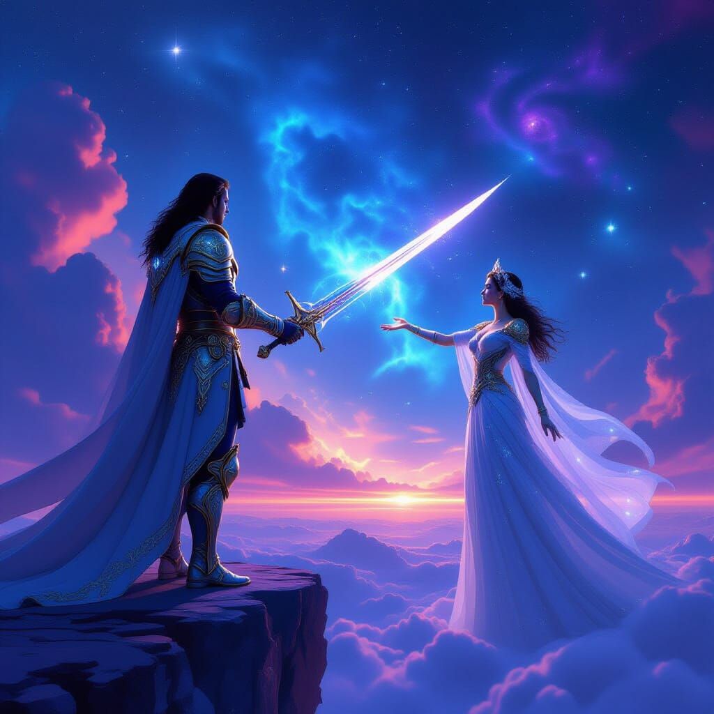 Regal Prince and Celestial Princess Divided by Cosmos