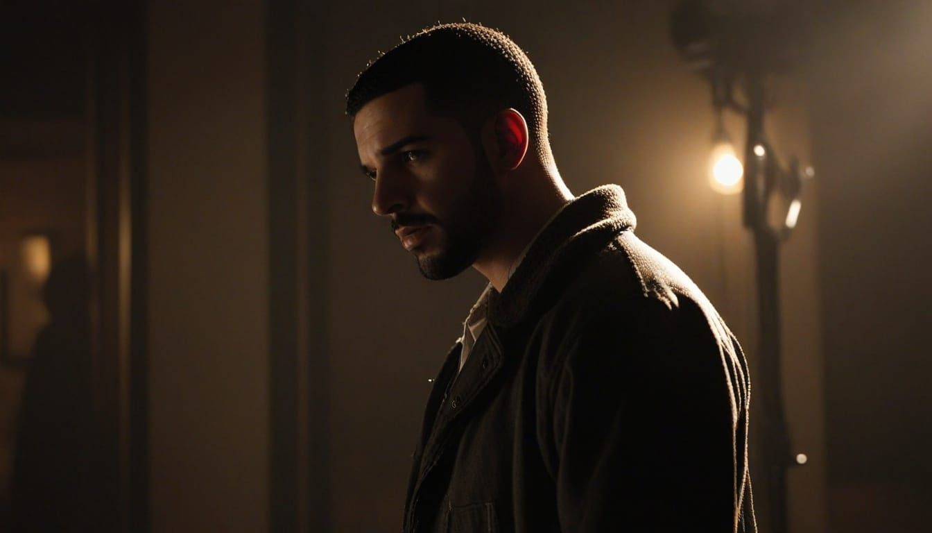 Drake in Dramatic Audition, Hollywood Glamour Style