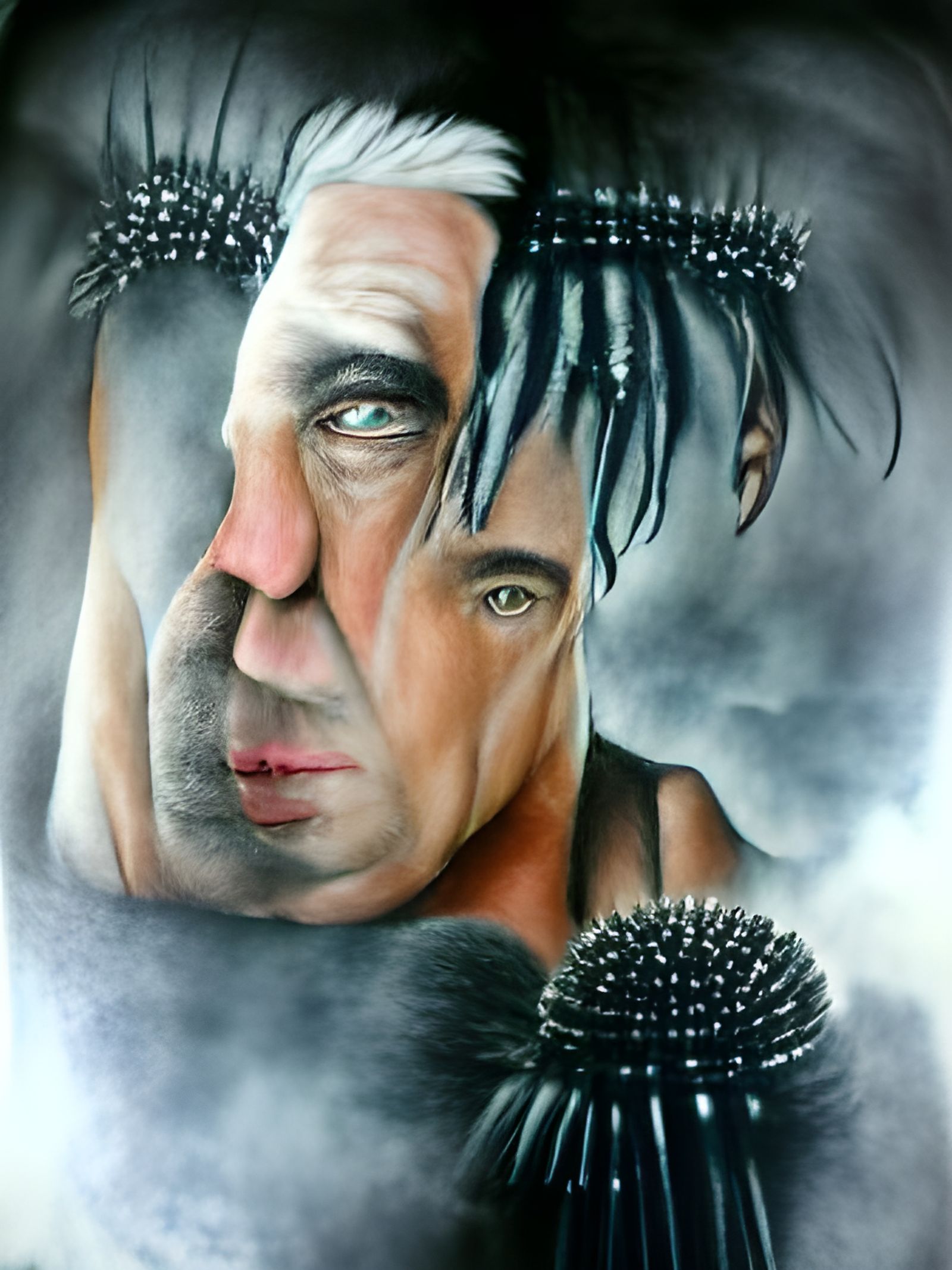 Intense Portrait of a Man