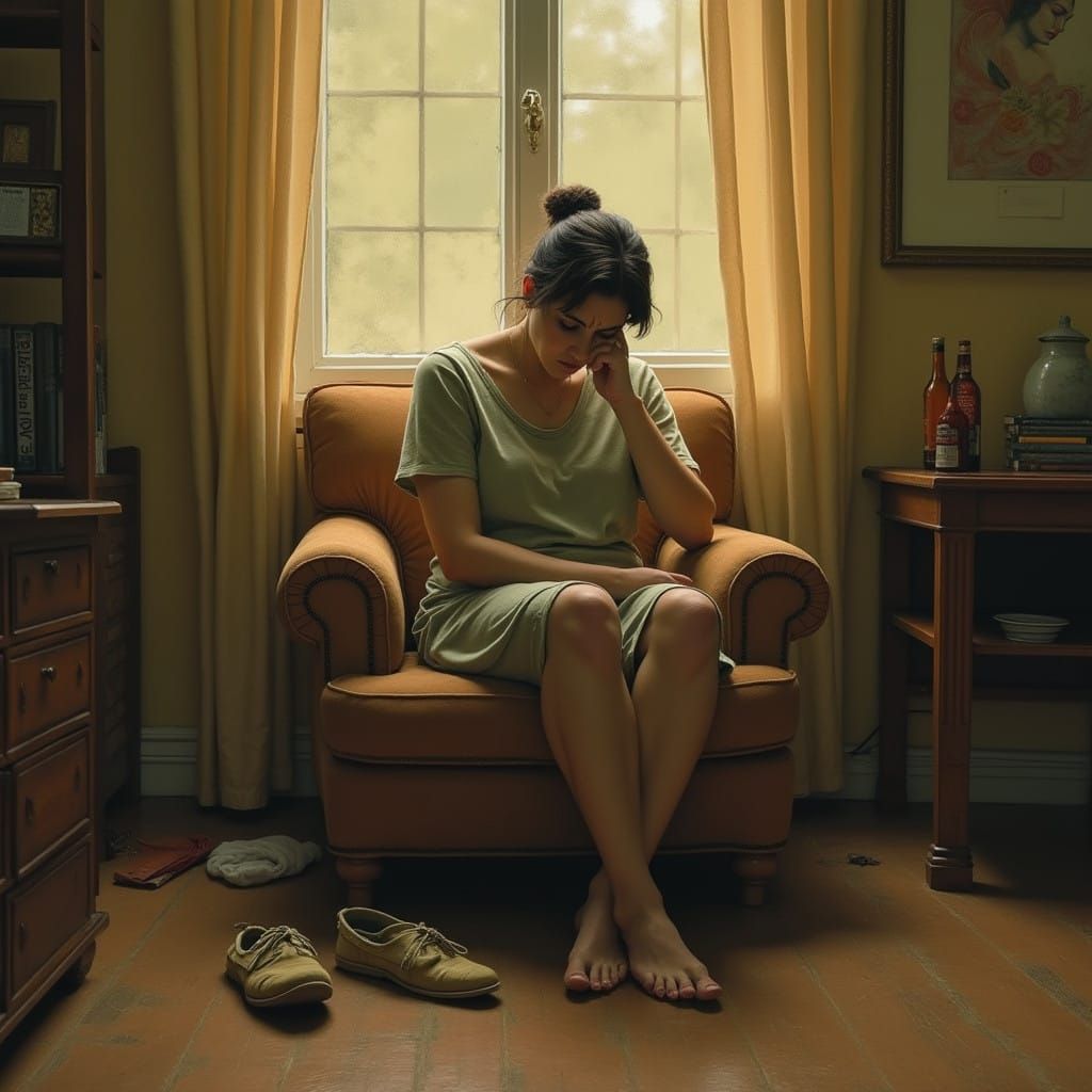 A Person's Introspective Longing for Comfort