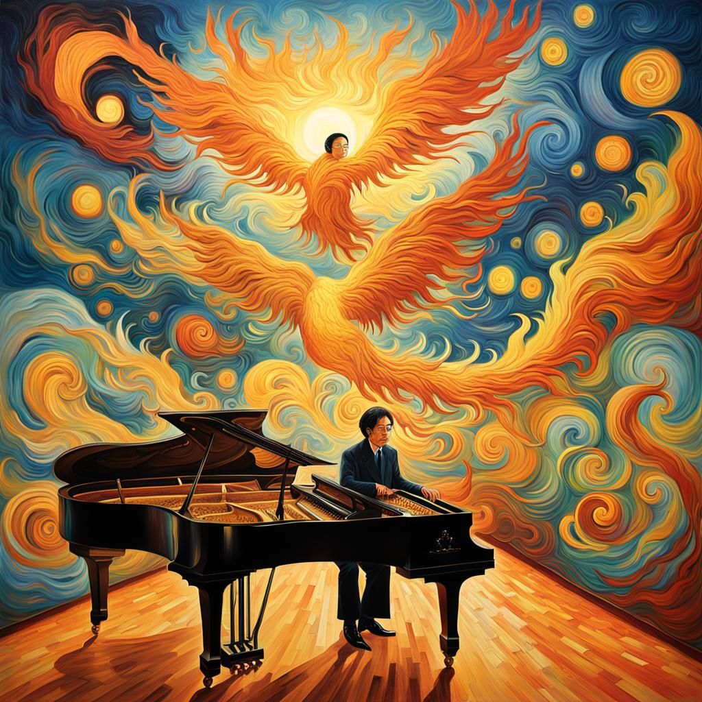 Isao Tomita's Dreamlike Piano Concerto in Vibrant Van Gogh S...