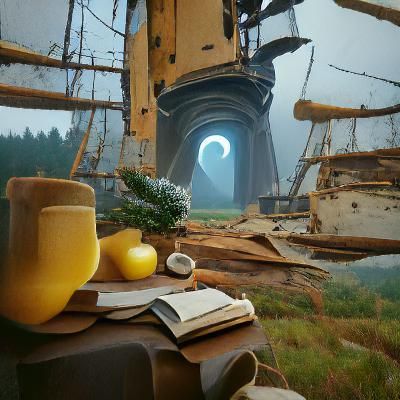 Epic Landscape Inspired by Romanticism and Unreal Engine