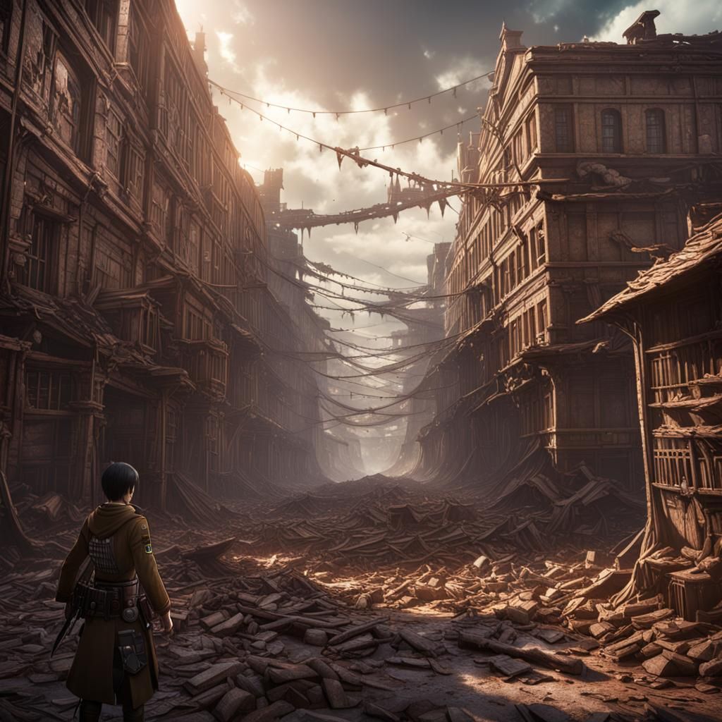 Attack on Titan Fantasy Concept Art