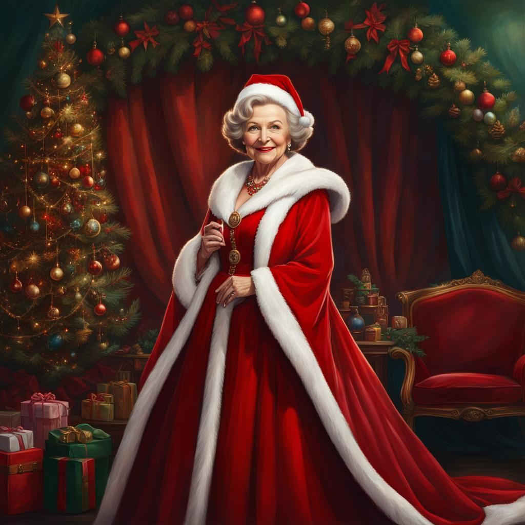 Betty White As Mrs. Claus