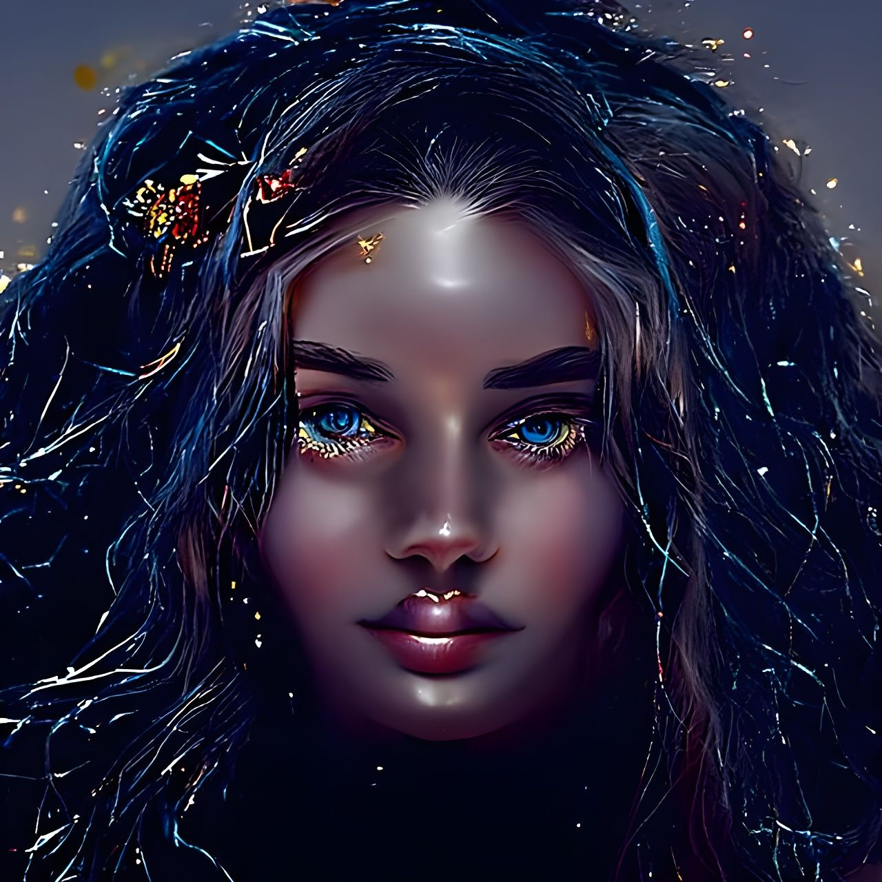 Beautiful Faery Queen of the Tuatha Dé Danann