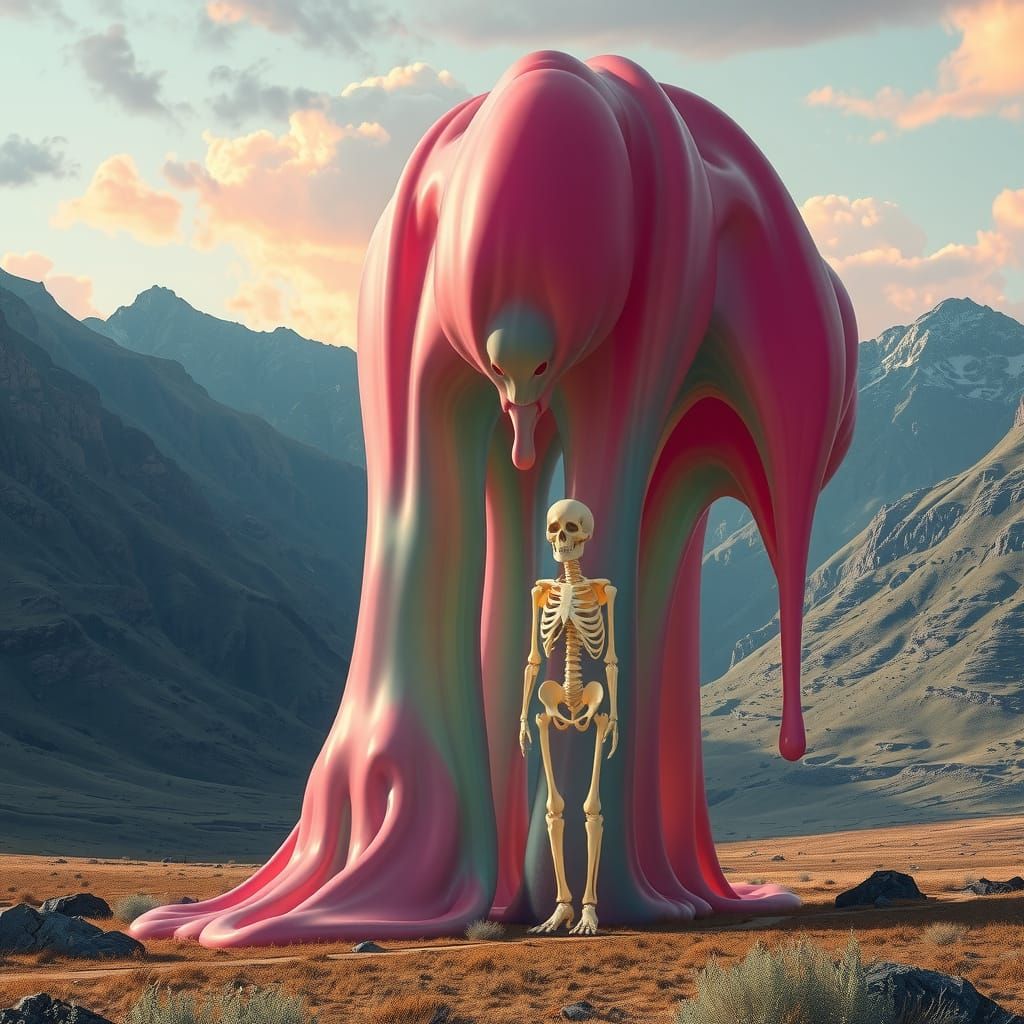 Cathedral-Sized Translucent Slime Creature