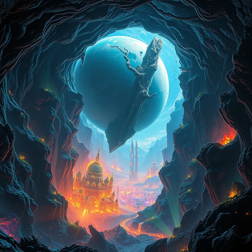 Beneath a Ravaged Earth, a Subterranean City Awakens