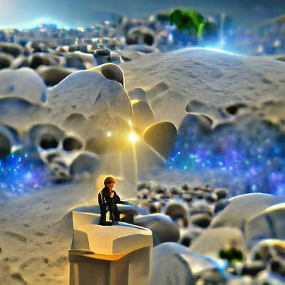 Simple AI Image Generation Result