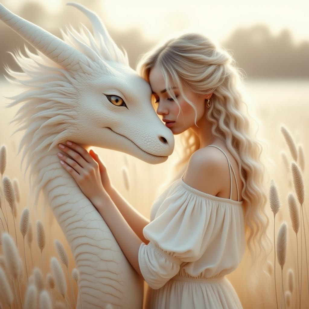 Respectful Souls Connect in a Tender Moment