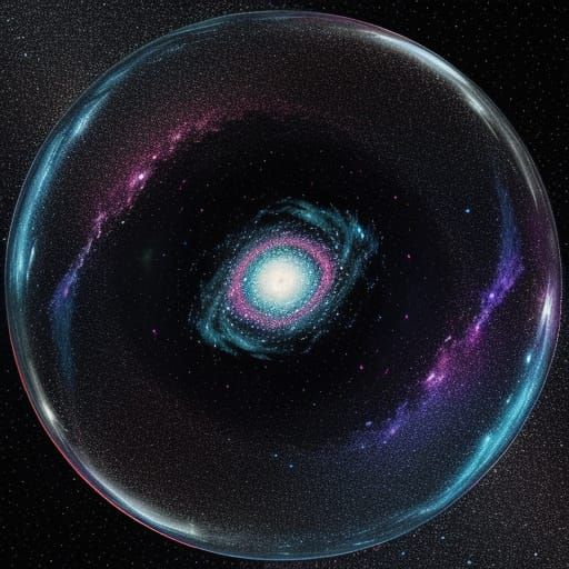 Holographic Cosmic Bubbles in Mixed Media Style