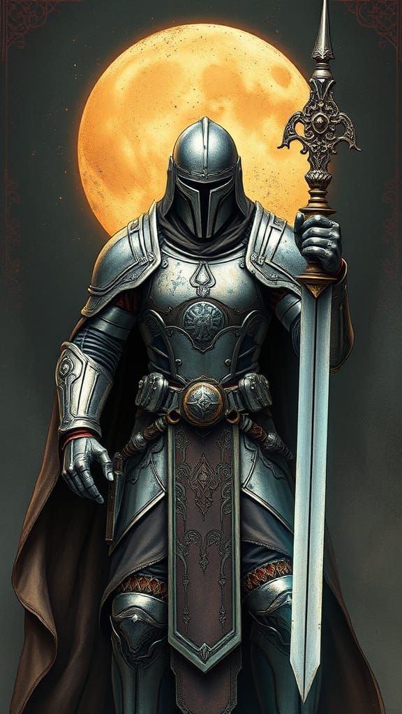 Warforged in Art Nouveau Style