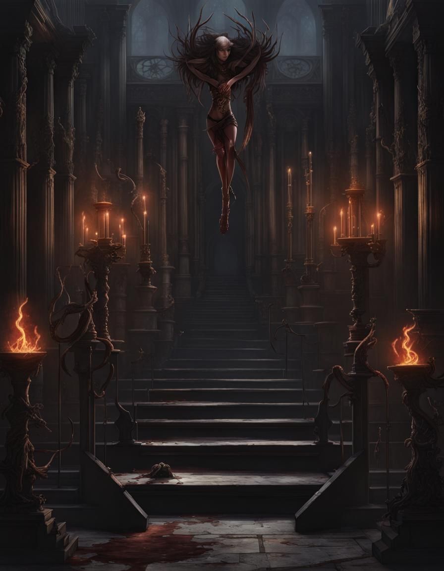 Dark Academia Grimdark Fantasy Masterpiece