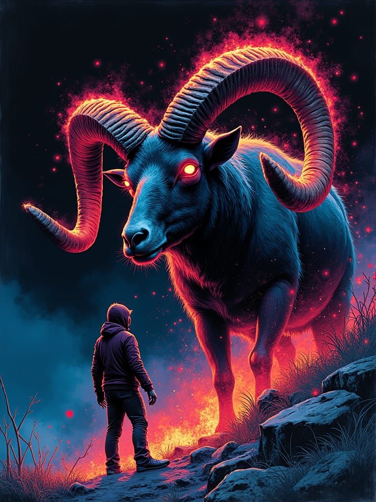 Encounter with demon sheep