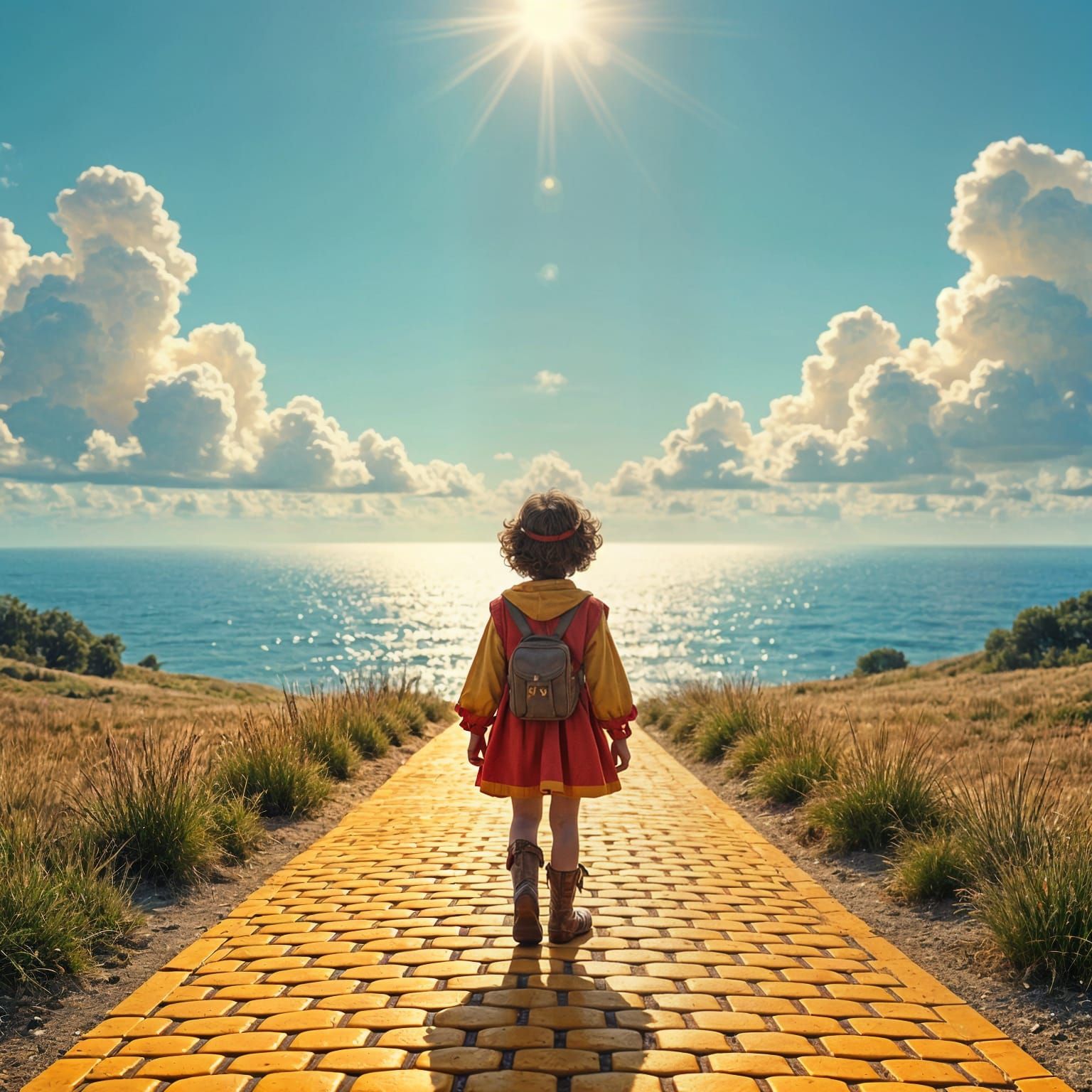 Surreal Journey Beyond the Yellow Brick Road