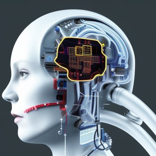 Fictitious film-stills: Cyborg creation