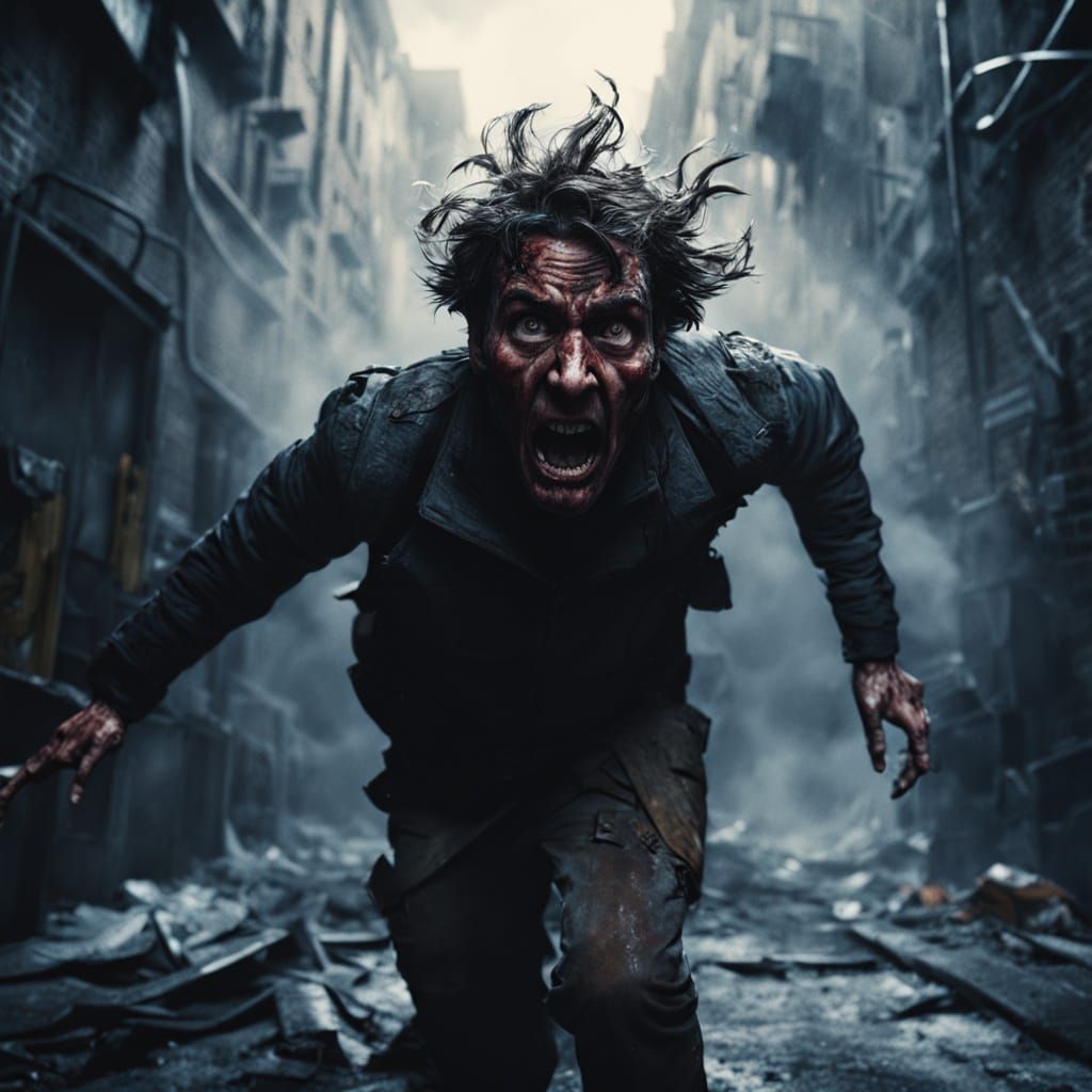 Gritty, Dark Alleyway Shockwave Concept Art