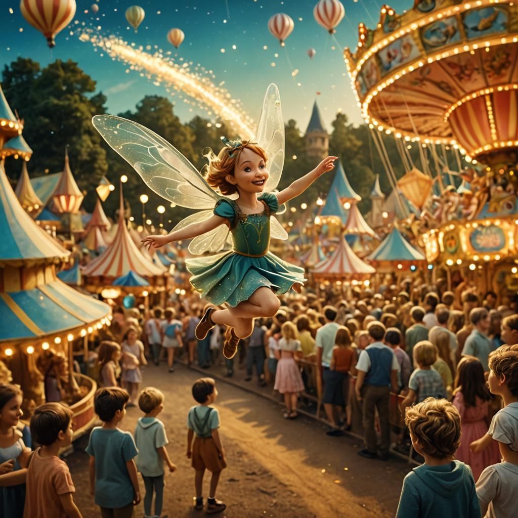 Fairy Dust Trail at Whimsical Carnival
