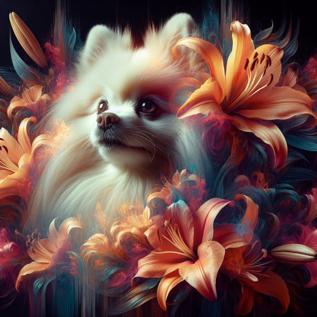 Lilly pomeranian