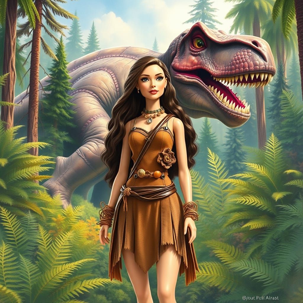 Barbie in Mesozoic Wonder