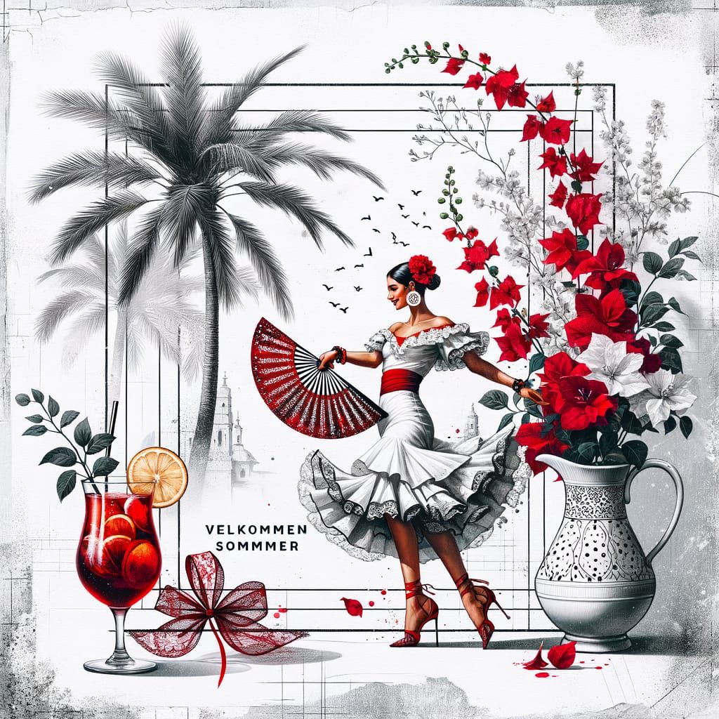 white grunge makes up most of the background space of the im...